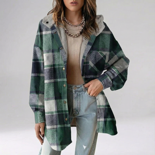 Teddy Bear Cozy Flannel Shacket