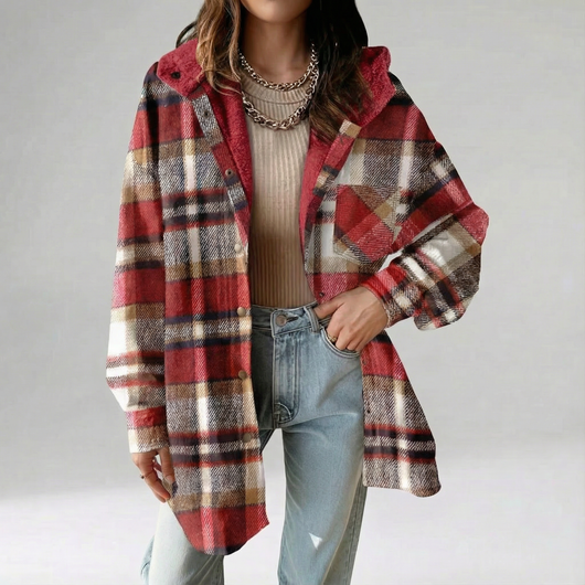 Teddy Bear Cozy Flannel Shacket 2